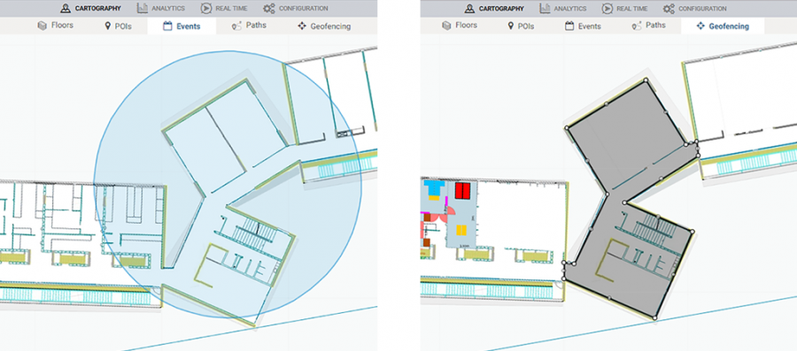 New polygonal geofence tool for Situm IPS indoor positioning platform