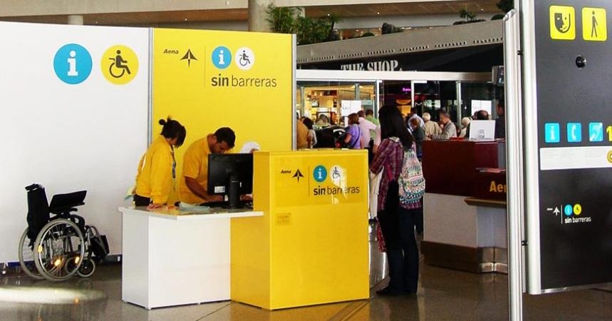 Ferrovial implanta en el Aeropuerto de Málaga un sistema para gestionar el servicio de asistencia a personas con movilidad reducida (PMR) desarrollado sobre la tecnología de posicionamiento en interiores de Situm