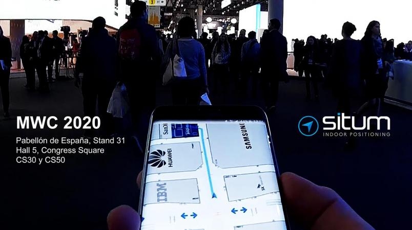 Situm, el GPS para interiores, en directo en el MWC 2020