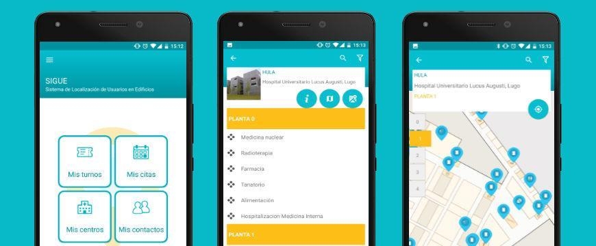 Galicia announces a mobile app to guide patients through hospitals